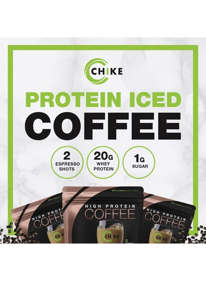 Chike Cinnamon High Protein Iced Coffee, 20 G Protein, 2 Shots Espresso, 1 G Sugar, Keto Friendly and Gluten Free, 14 Servings (14.8 Ounce) - Image 5