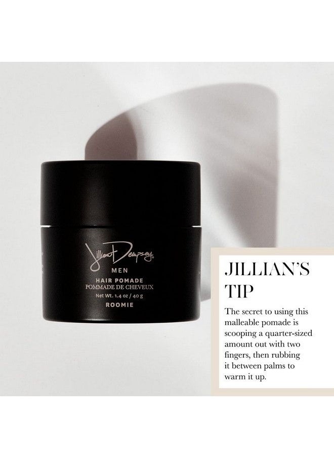 Jillian Dempsey Roomie Hair Pomade: Hair Styling Wax Pomade For Definition Texture And Hold Solid Wax That Melts Into A Soft Pomade I Vegan Clean Beauty  - Image 5