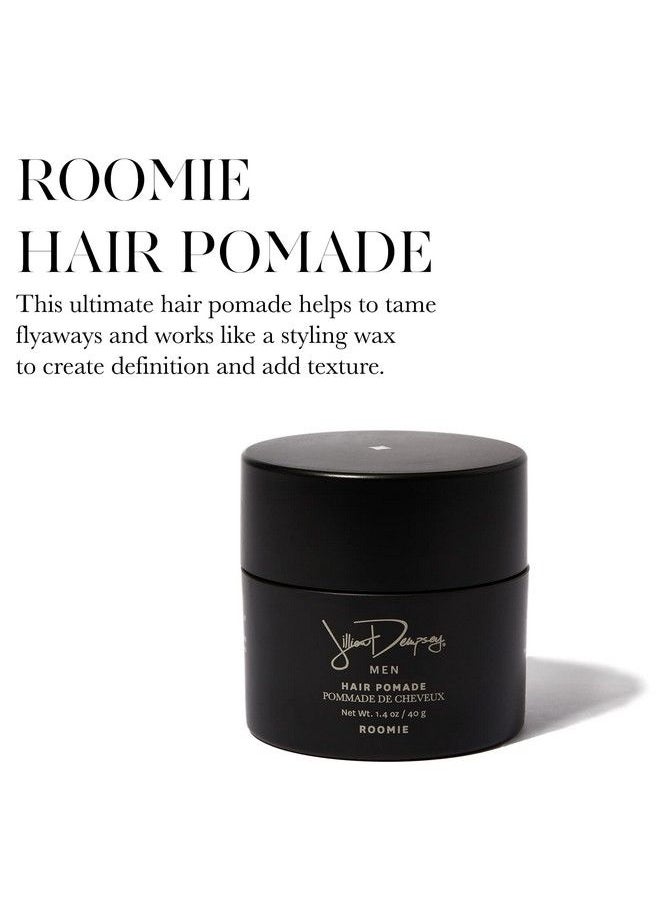 Jillian Dempsey Roomie Hair Pomade: Hair Styling Wax Pomade For Definition Texture And Hold Solid Wax That Melts Into A Soft Pomade I Vegan Clean Beauty  - Image 3