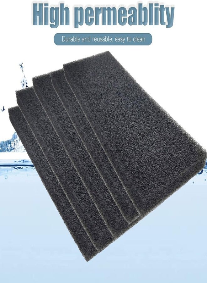 VAYINATO® Aquarium Black Bio Sponge Uncut Full Piece 30 * 50 * 2 CM - Can Be Cut (30CM*10Cm) - 5 Pcs Reusable Filter Sponge for Aquarium Fish Tank | Cut to Fit Any Size (Fine Porus) by Petzlifeworld - Image 4