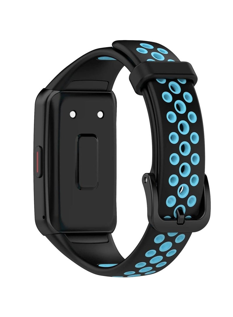 Silicone Strap For Huawei - Honor Band 6 Colorful Pattern Replacement Watchbands For Huawei Band 6 Smart Watch - Image 1