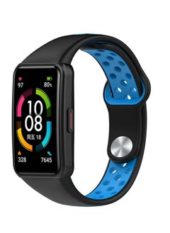 Generic Silicone Strap For Huawei - Honor Band 6 Colorful Pattern Replacement Watchbands For Huawei Band 6 Smart Watch  - Image 3