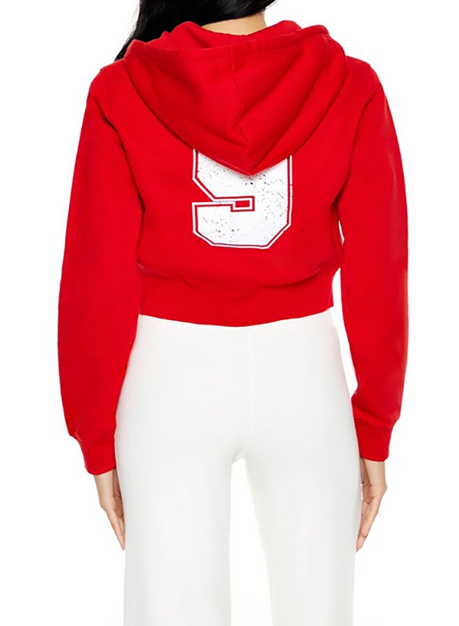 FOREVER 21 Fleece California Zip-Up Hoodie  - Image 3