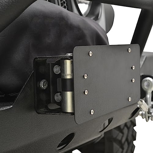 ZORASEN License Plate Mount for Winch Roller Fairlead Winch License Plate Holder - Image 4