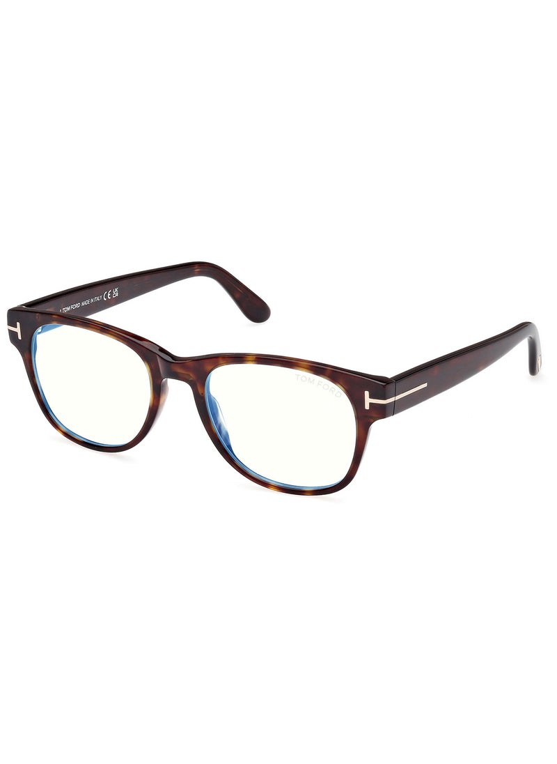TOM FORD - Men's Square Shape Resin Eyeglass Frames - FT5898-B05250 - Lens Size: 50 Mm - Image 1