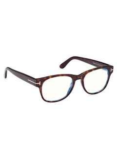 TOM FORD Men's Square Shape Resin Eyeglass Frames - FT5898-B05250 - Lens Size: 50 Mm  - Image 3