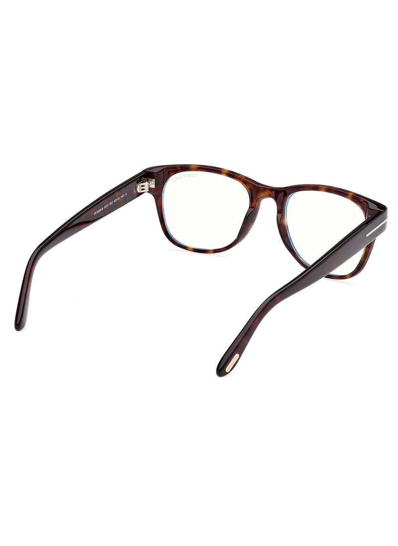 TOM FORD - Men's Square Shape Resin Eyeglass Frames - FT5898-B05250 - Lens Size: 50 Mm - Image 1
