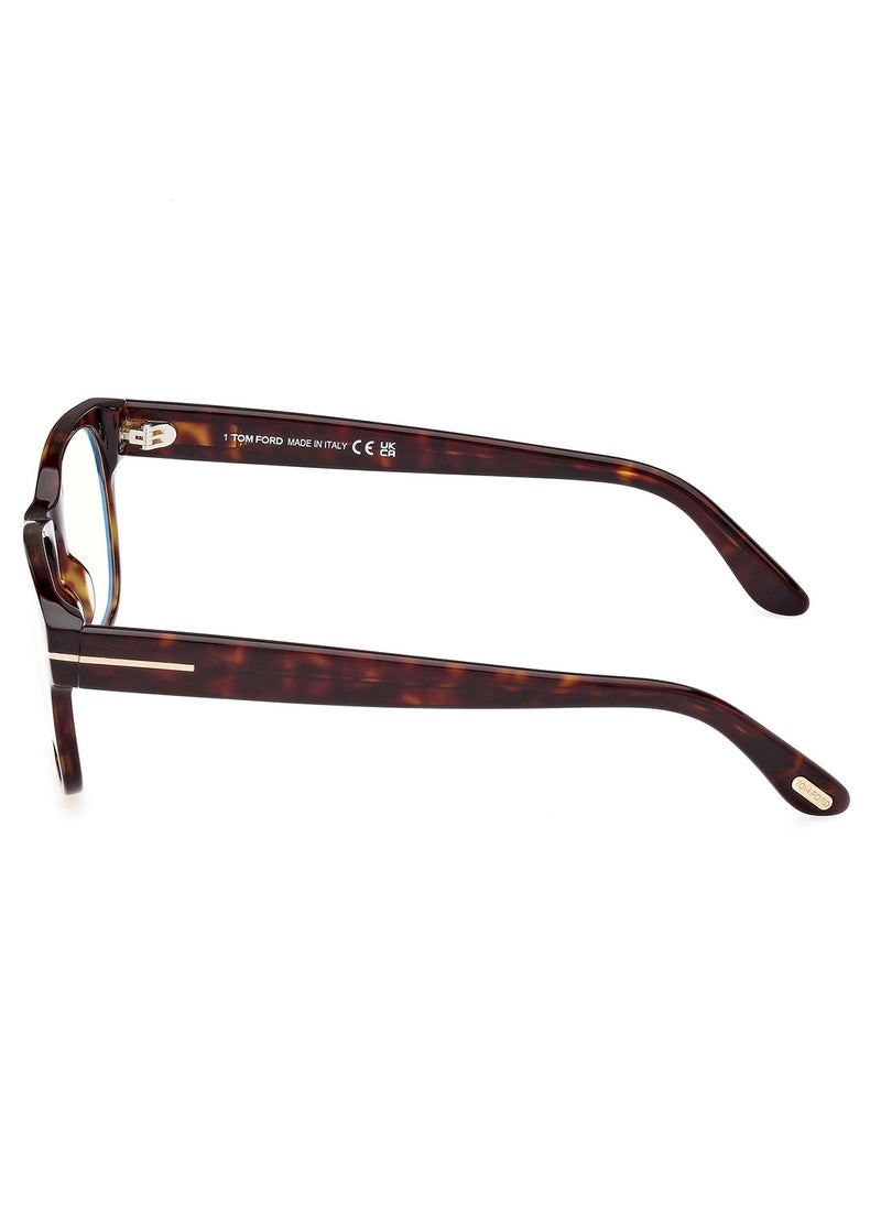 TOM FORD - Men's Square Shape Resin Eyeglass Frames - FT5898-B05250 - Lens Size: 50 Mm - Image 1