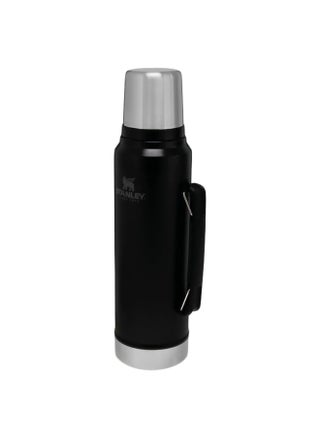Stanley Classic Legendary Bottle 1L / 1.1QT – Matte Black BPA-Free Stainless Steel Thermos Flask | 24-Hour Hot & Cold Retention with Double-Wall Vacuum Insulation | Leakproof Twist Lid Doubles as Cup | Durable, Rustproof & Dishwasher Safe | Ideal for Travel, Office, and Outdoors - pzsku/Z7F8EEBEA72C493E660F4Z/45/1749109810/6b9d9d7c-a6cb-4821-8ee5-8bce74eeb8d5