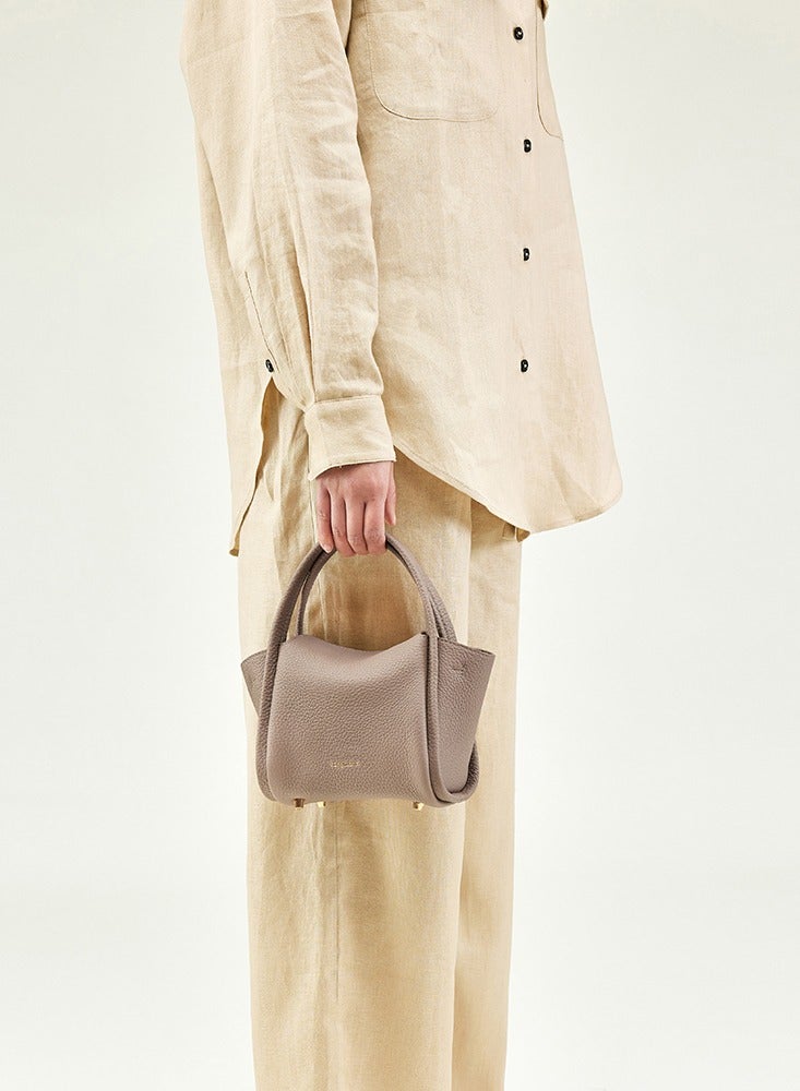 Songmont Yuanbao bag mini basket handbag crossbody bag - Image 3