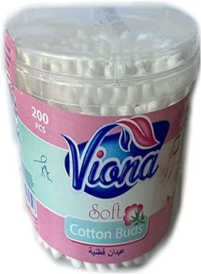 Viona Cotton Buds - 200 Pieces