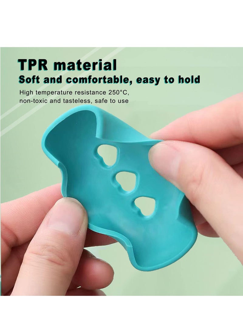 سيوسي Hot Handle Holder, Pot Handle Sleeve Pack of 16,  Assist Handle Holder Grip, Heat Resistant, Non Slip Pot Grip Handle Sleeve, Silicone Pot Handle Sleeve Covers - Image 3