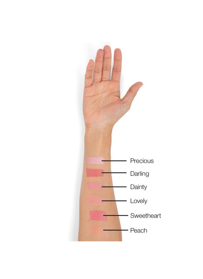 Palladio I'm Blushing 2-in-1 Cheek and Lip Tint, Buildable Lightweight Cream Blush, Sheer Multi Stick Hydrating formula, All day wear, Easy Application, Shimmery, Blends Perfectly onto Skin, Dainty