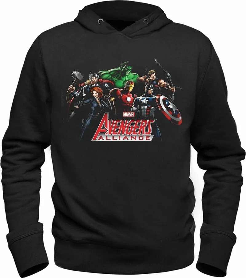 Alfa Tshirt Alpha Tshirt Marvel Black Kids Sweatshirt