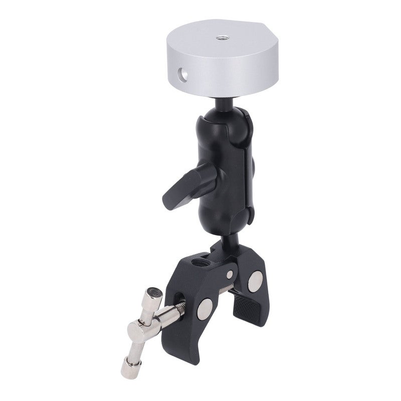 RV Ladder Mount CNC Aluminum Adjustable Angle Mini Double Ball Head - Secure Mounting Multifunction Clamp for RVs Yachts Motorcycles Outdoor Home Use - Image 4