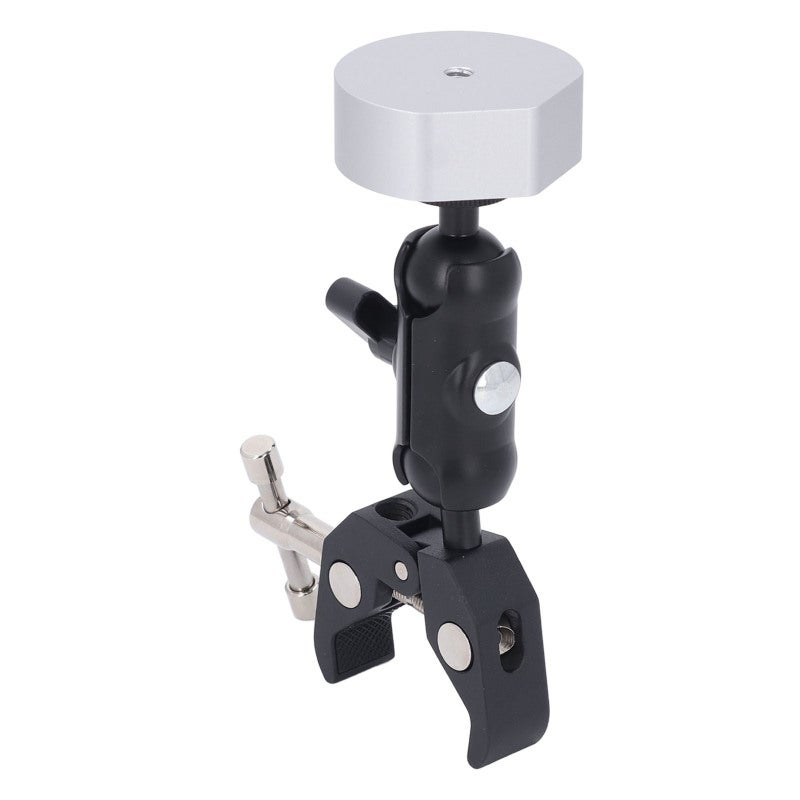 RV Ladder Mount CNC Aluminum Adjustable Angle Mini Double Ball Head - Secure Mounting Multifunction Clamp for RVs Yachts Motorcycles Outdoor Home Use - Image 3