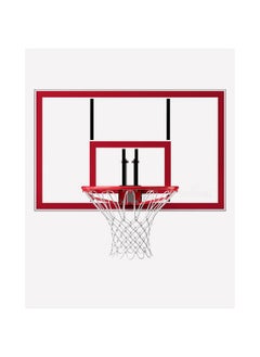 SPALDING Shatter Proof Polycarbonate Basketball Backboard and Rim Combo Red and White 44 Inch 791351  - Image 2