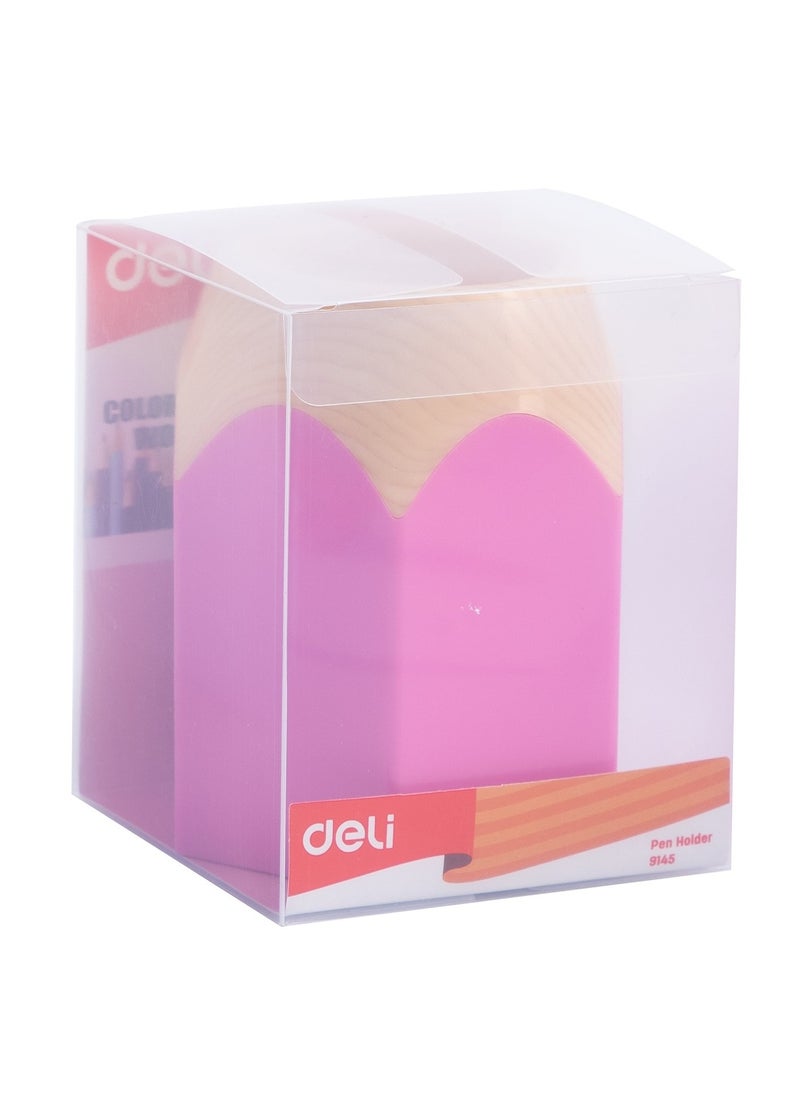 Deli - 1-Piece Pen Holder Assorted Colours - Image 1