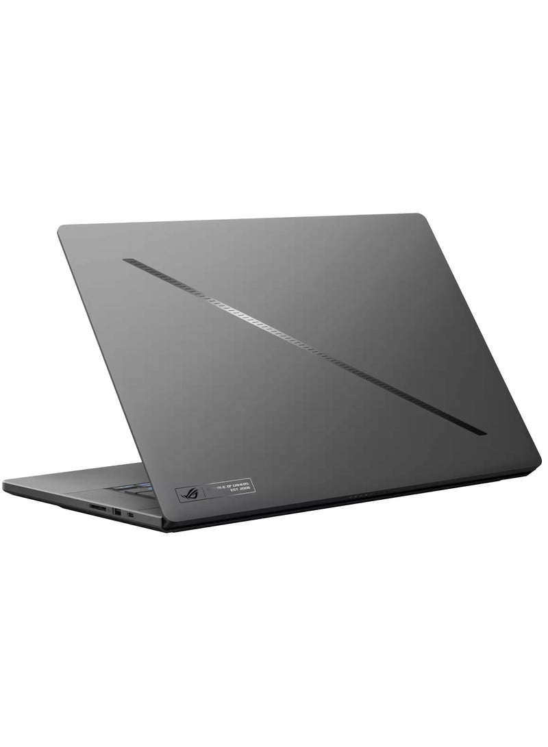 أسوس لابتوب الألعاب ROG Zephyrus مع شاشة WQXGA بحجم 16 بوصة، معالج Core Ultra 9-285H/ذاكرة RAM سعة 16 جيجابايت/قرص SSD سعة 2 تيرابايت/رسومات NVIDIA GeForce RTX 5070/نظام Windows 11 Home مع (لوحة ماوس Consumix) - Image 3