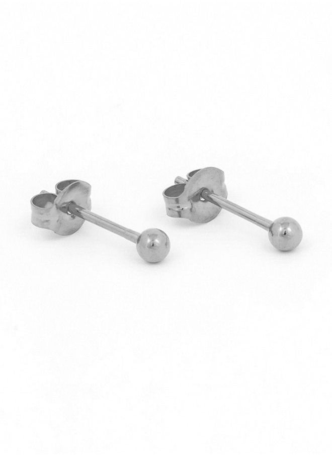 Studex - 3MM Ball Allergy free Stainless Steel Ear Studs For Kids - Image 1