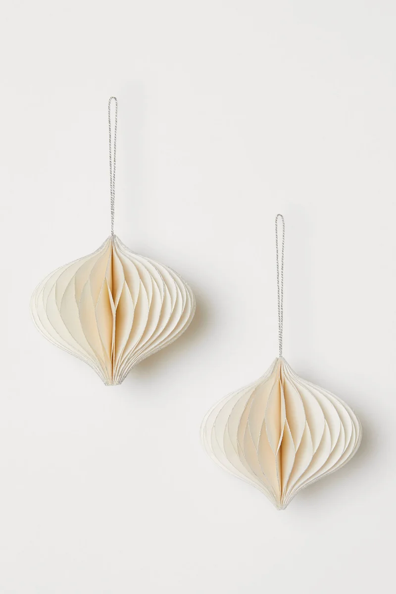 H&M 2-pack Christmas decorations