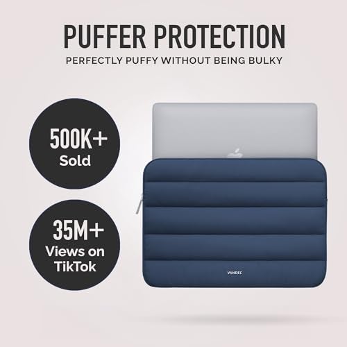 Vandel - The Original Puffy Laptop Sleeve 15-16 Inch Sleeve for Women and Men MacBook Pro 16 in Case, Cute Computer Bag 15.6 Inch HP Carrying Case - Apple, Asus, Dell, HP Laptop Case 15.6 Cover - Image 2