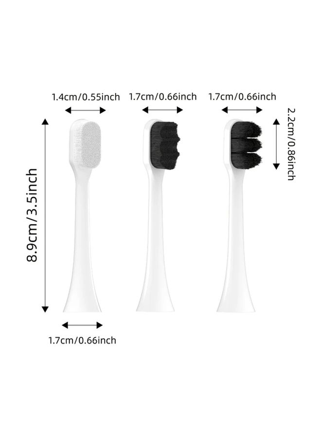 10,000 Ultra Fine Soft Bristle Brush Heads Black Flat Type for Sensitive Gums Teeth - Image 5