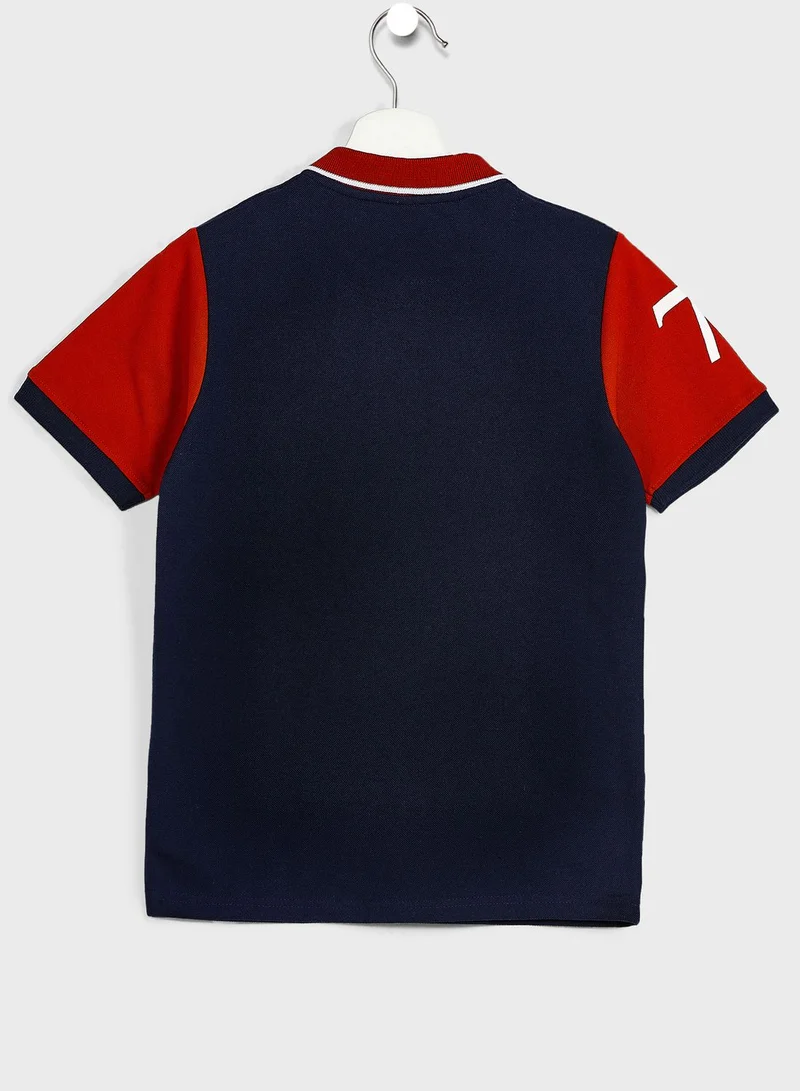 Pinata Color Blocked Polo