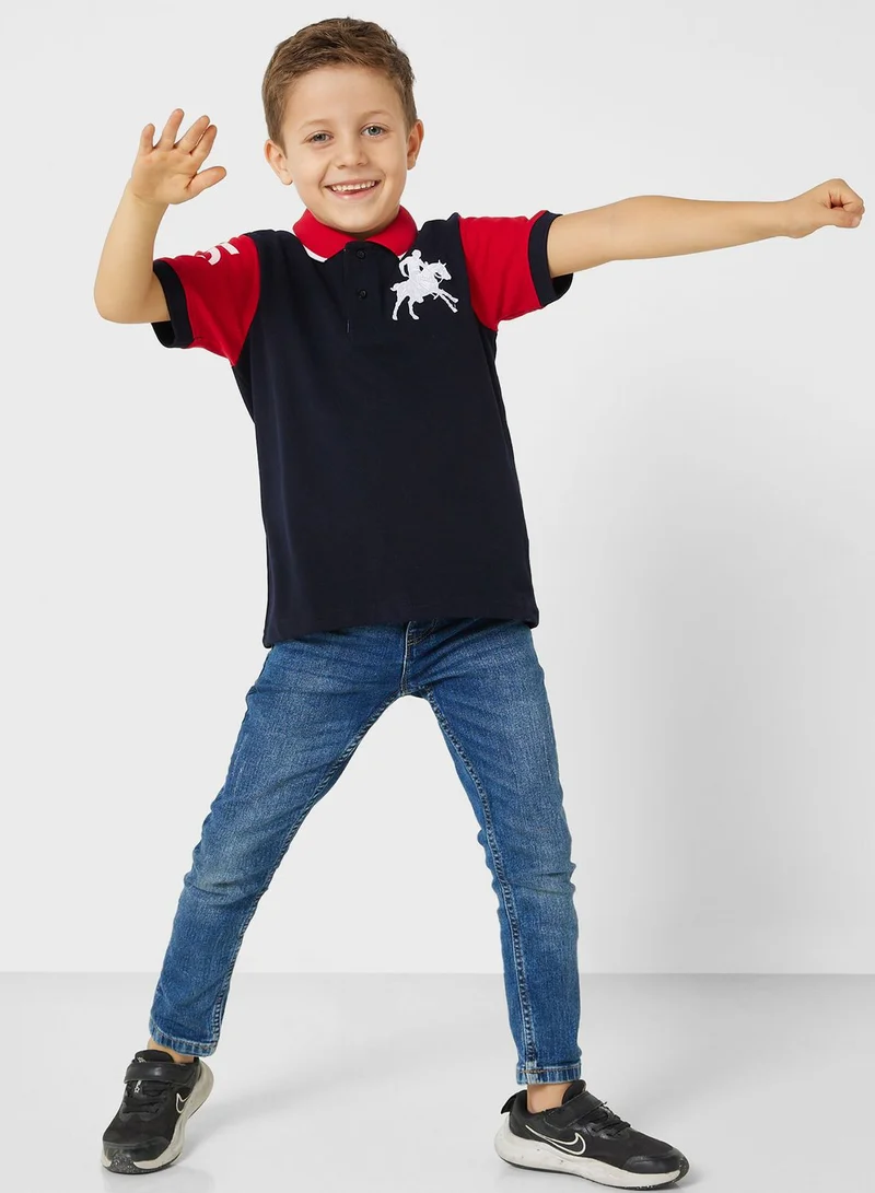 Pinata Color Blocked Polo