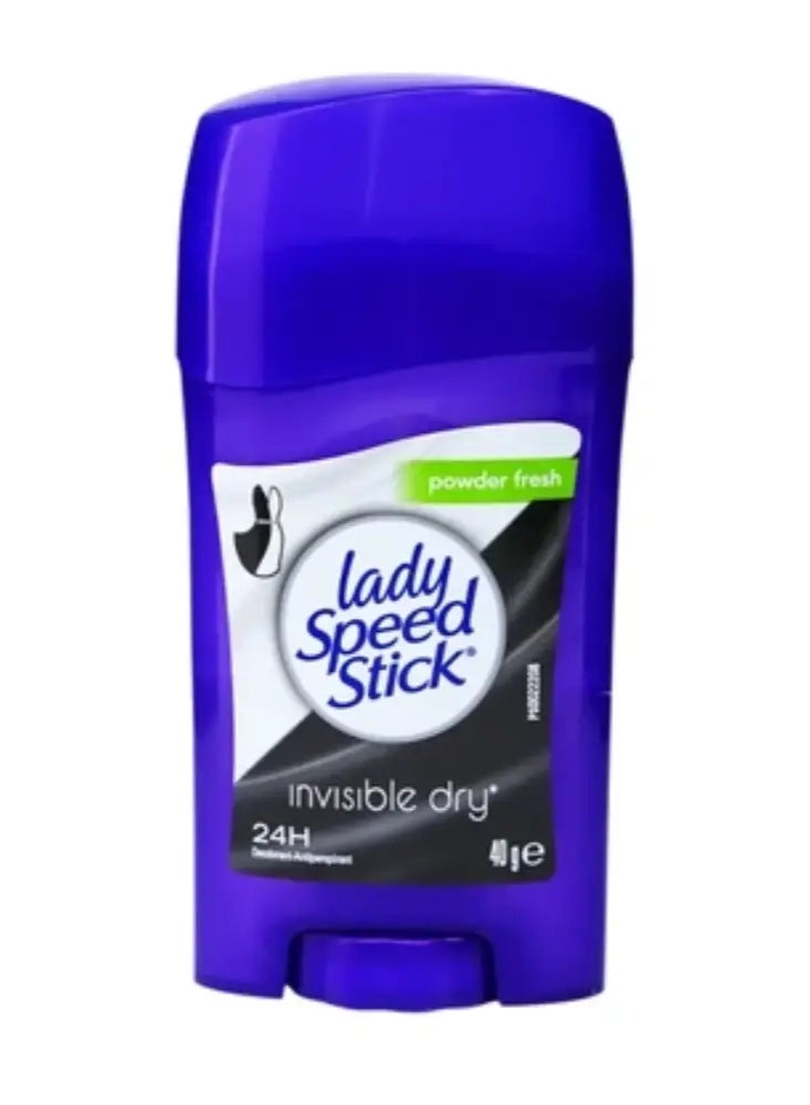 مزيل ومضاد التعرق إنفيزيبل دراي باودر فريش 40جرام