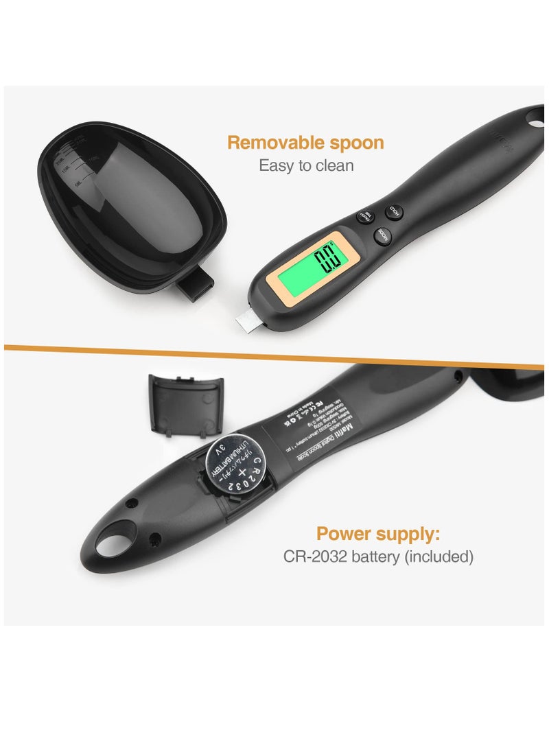 mafiti - Electronic Measuring Spoon Digital Spoon Scale 500g  01g High Precision With Lcd Screen Display for Kitchen Gadgets and Daily Meals - Image 1