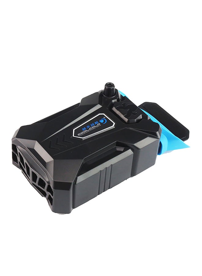 Portable Laptop Cooler Black/Blue - Image 1