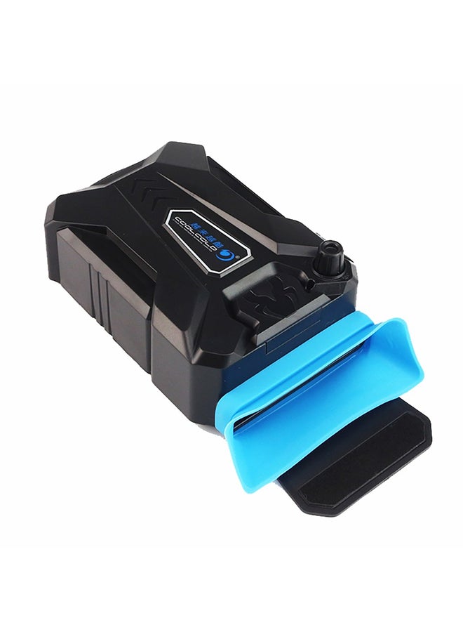 Portable Laptop Cooler Black/Blue - Image 4