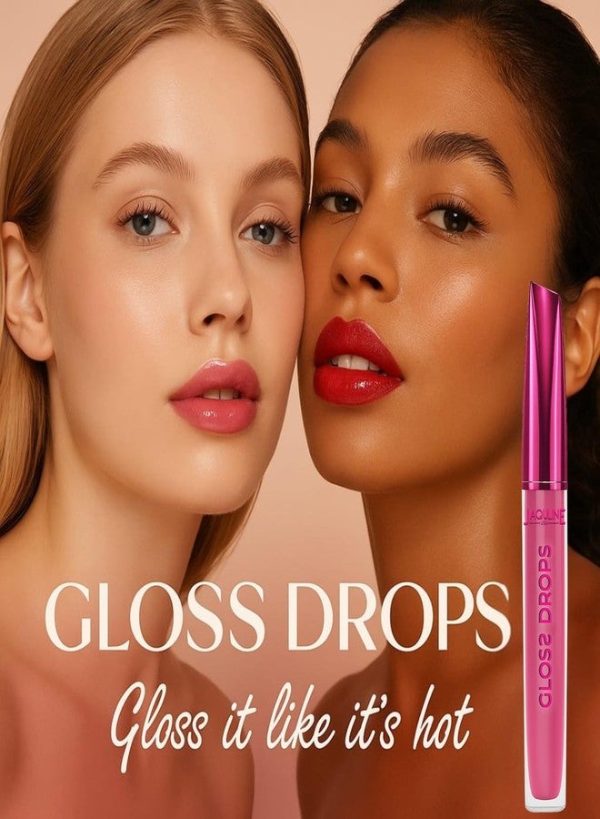 جاكلين يو أس أيه ملمع شفاه جاكولين يو إس إيه غلوس دروبس | مرطب | لمعان يدوم طويلاً | غير لزج وخفيف الوزن | غني بفيتامين هـ وحمض الهيالورونيك | نباتي | لم يُختبر على الحيوانات | مرطب | غلوس كوين 04، 3.5 مل - Image 4