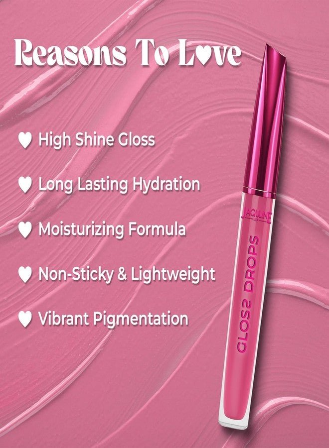 جاكلين يو أس أيه ملمع شفاه جاكولين يو إس إيه غلوس دروبس | مرطب | لمعان يدوم طويلاً | غير لزج وخفيف الوزن | غني بفيتامين هـ وحمض الهيالورونيك | نباتي | لم يُختبر على الحيوانات | مرطب | غلوس كوين 04، 3.5 مل - Image 2