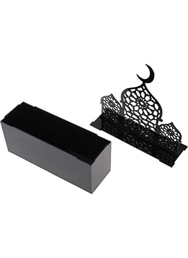 Lamsit Ibdaa - LAMSIT IBDAA Ramadan Acrylic Box – Display Stand – Ramadan Décor - Gift for Dates, Chocolate, Collectibles, Jewelries – Islamic Design - Image 1