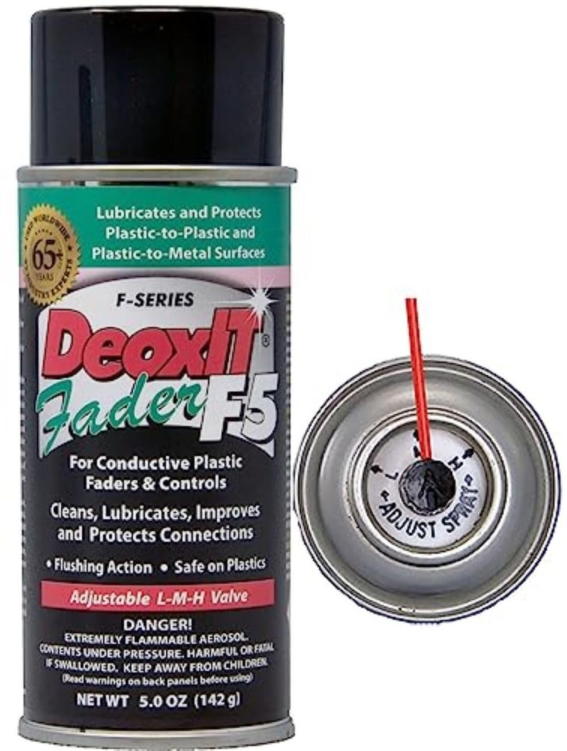 CAIG LABORATORIES ديوكسيت D5S6 منظف جهات الاتصال و F5S-H6 فادرلوب، عبوة 2 - ينظف، يحسن التوصيل، يشحم ويحمي جهات الاتصال الكهربائية - 5 أوقية لكل منهما - Image 4