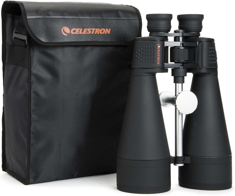 Celestron منظار سيلسترون سكاي ماستر 20x80 – مناظير عالية القوة لرصد الفلك والمشاهدة عن بُعد – فتحة كبيرة مع منشورات BaK-4 – يتضمن محول ثلاثي القوائم وحقيبة حمل - Image 5