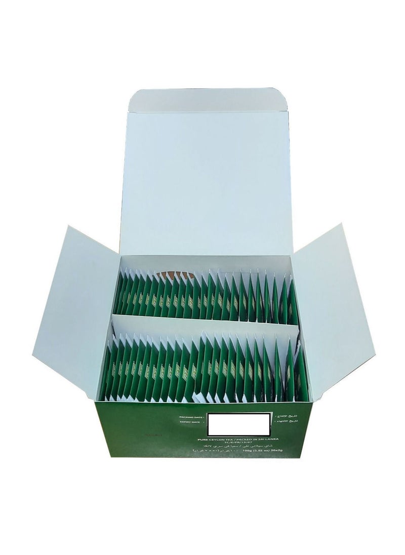 BHARMAL - Bharmal Natural Green Tea 50 tea bags - Image 1