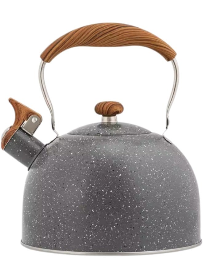 Generic - Tea Kettle Stovetop Whistling Kettle Teapot, 1 L Tea Pot Stainless Steel Tea Kettle for Stove Top with Heat Proof Ergonomic Handle - Image 1