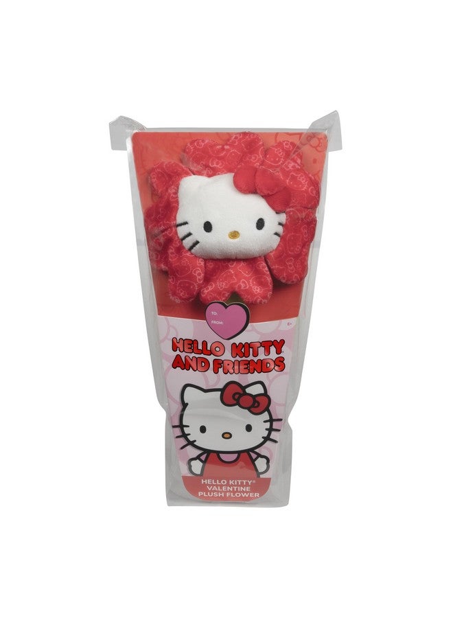 Hello Kitty Hello Kitty and Friends 14-inch Hello Kitty Red Plush Special Occasion Flower with Bendable Stem - Giftable Packaging - Officially Licensed - Ages 6+  - Image 5