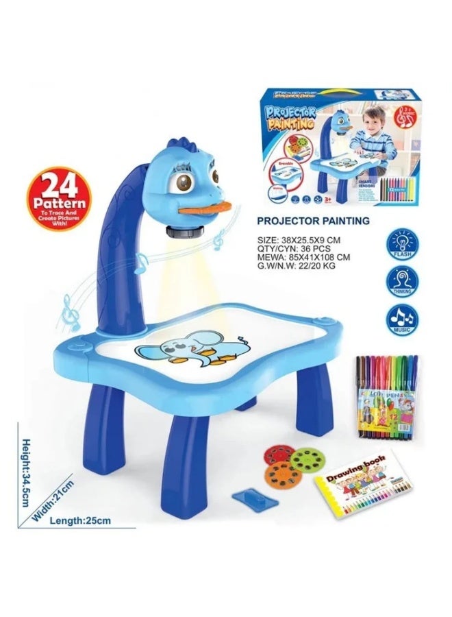 Children's Drawing Table with Projector - Image 4