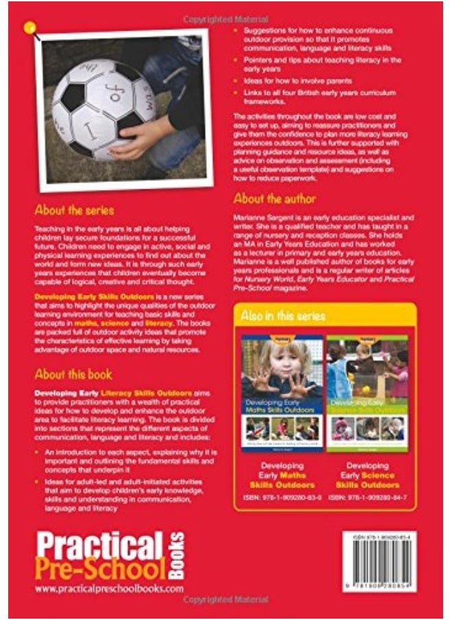 null - Developing Early Literacy Skills Outdoors: Activity Ideas and Best Practice for Teaching and Learning Outside - Image 1