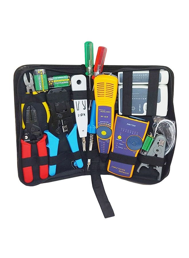 A kit consisting of 10 integrated pieces for easy connection of networks, internet cables  / TBC700  - Image 2