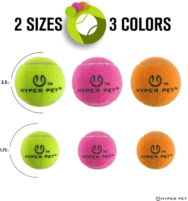 Hyper Pet MINI Tennis Balls for Dogs - Safe and Fun Interactive Dog Toys for Small Breeds - 4 Pack Pink - Image 5