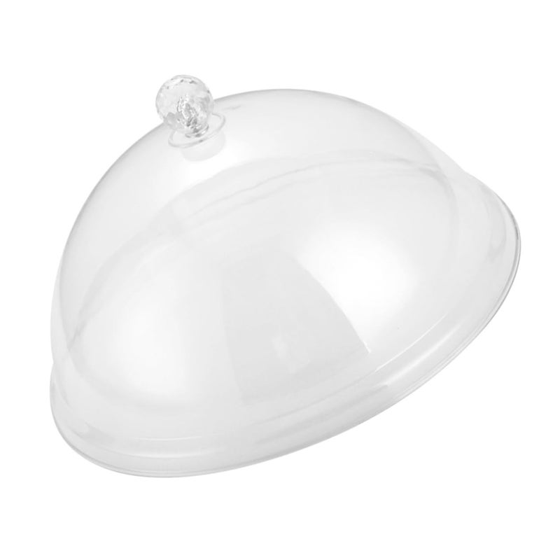Transparent Round Food Cover Keeps Fruits Dishes Fresh Clean 21 5X21 5X12CM - Image 2