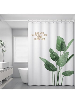 160 G/m?] Polish Sur-shower Curtain [waterproof And Mildew-proof Hem Weighting]]