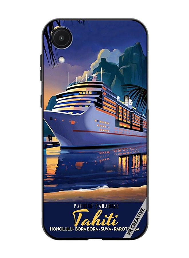 VR CREATIVE Protective Case Cover For Samsung Galaxy A03 Core Pacific Paradise Design Multicolour - Image 1