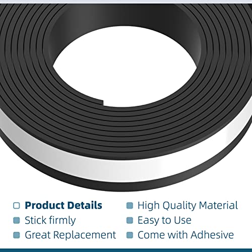 RO6G 194419-4 118" Splinter Guard Replacement Strip for Makita Track Saw for Makita Track Saw Guard Rail 118 inches Accessories, Black Upgrade Stickiness - Image 2