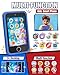 Lizzbey Kids Smart Phone Spider Toys Phone for Boys 3 4 5 6 7 8 Years Old Dual Camera 35 Touchscreen Kid Phones Educational Toy for Toddler Kids Christmas Birthday Gifts ABC Learning Habit Tracker - Image 4